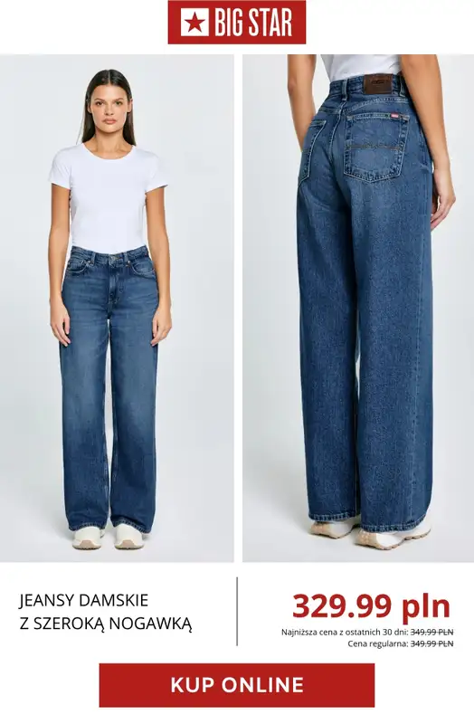 BIG STAR - gazetka promocyjna Jeansy i spodnie damskie w super cenach! od wtorku 14.04  - strona 10