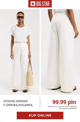 BIG STAR - gazetka promocyjna Jeansy i spodnie damskie w super cenach! od wtorku 14.04  - strona 4