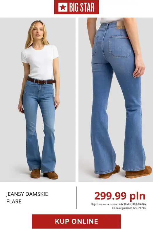 BIG STAR - gazetka promocyjna Jeansy i spodnie damskie w super cenach!   - strona 3