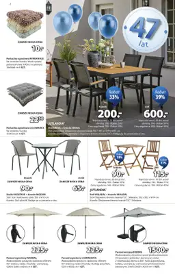 Jysk - gazetka promocyjna Świętujemy urodziny. Rabat do 60% od środy 22.04 do niedzieli 10.05 - strona 2