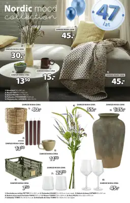 Jysk - gazetka promocyjna Świętujemy urodziny. Rabat do 60% od środy 22.04 do niedzieli 10.05 - strona 12