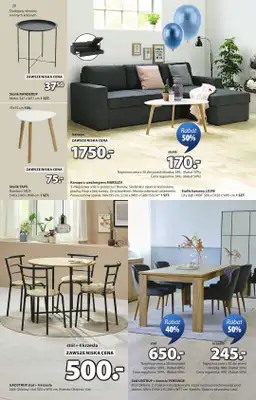 Jysk - gazetka promocyjna Świętujemy urodziny. Rabat do 60% od środy 22.04 do niedzieli 10.05 - strona 20