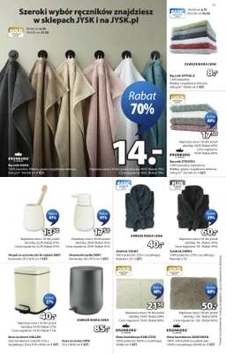 Jysk - gazetka promocyjna Świętujemy urodziny. Rabat do 60% od środy 22.04 do niedzieli 10.05 - strona 13