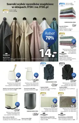 Jysk - gazetka promocyjna Świętujemy urodziny. Rabat do 60% od środy 22.04 do niedzieli 10.05 - strona 13