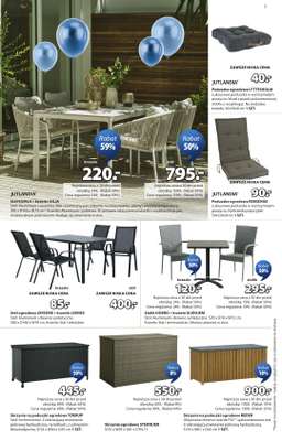 Jysk - gazetka promocyjna Świętujemy urodziny. Rabat do 60% od środy 22.04 do niedzieli 10.05 - strona 3