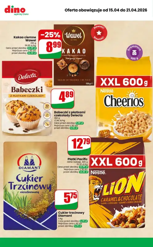 Dino - gazetka promocyjna Najlepsze promocje! od środy 15.04 do wtorku 21.04 - strona 8