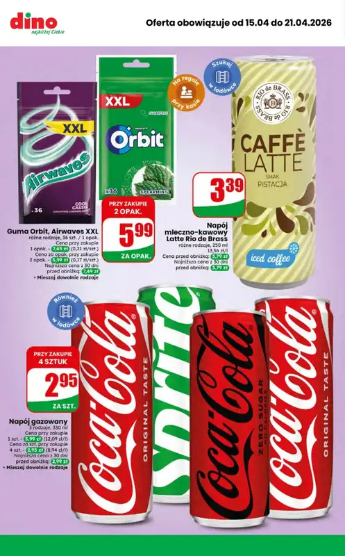 Dino - gazetka promocyjna Najlepsze promocje! od środy 15.04 do wtorku 21.04 - strona 10