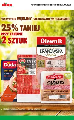 Dino - gazetka promocyjna Najlepsze promocje! od środy 15.04 do wtorku 21.04 - strona 6