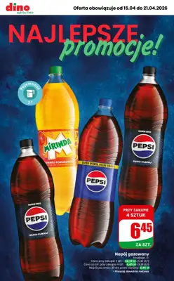 Dino - gazetka promocyjna Najlepsze promocje! od środy 15.04 do wtorku 21.04