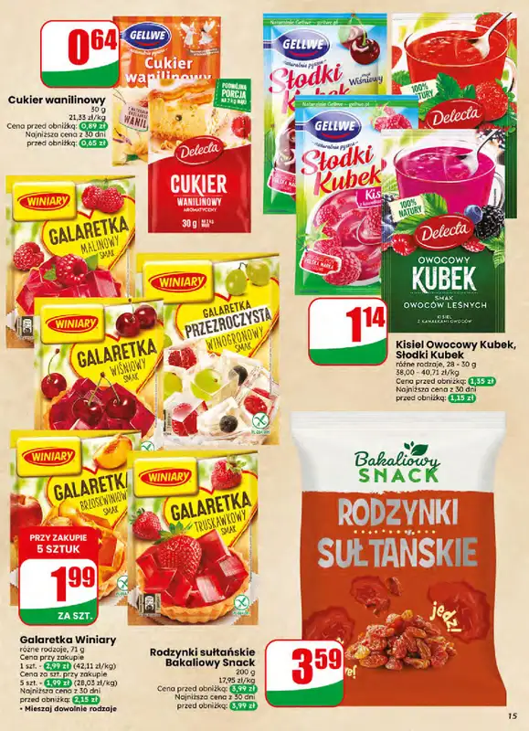 Dino - gazetka promocyjna Gazetka 16 / 2026 od środy 15.04 do wtorku 21.04 - strona 15
