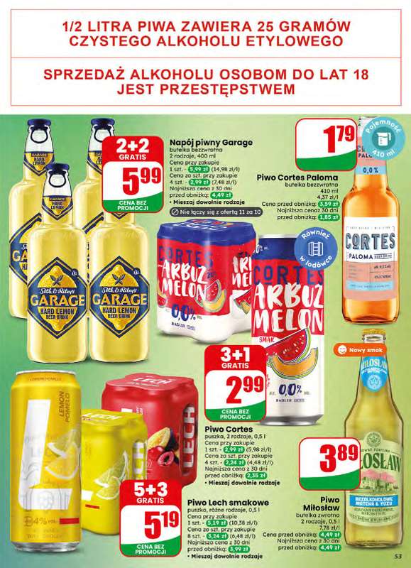 Dino - gazetka promocyjna Gazetka 16 / 2026 od środy 15.04 do wtorku 21.04 - strona 53