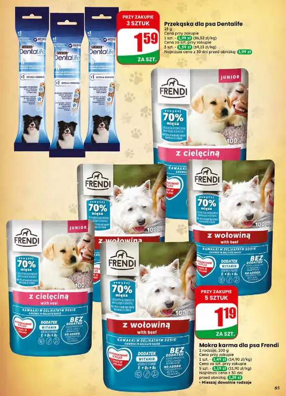 Dino - gazetka promocyjna Gazetka 16 / 2026 od środy 15.04 do wtorku 21.04 - strona 65