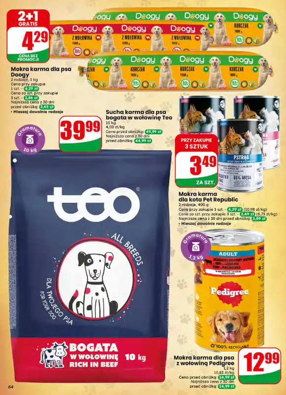Dino - gazetka promocyjna Gazetka 16 / 2026 od środy 15.04 do wtorku 21.04 - strona 64