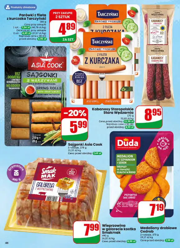 Dino - gazetka promocyjna Gazetka 16 / 2026 od środy 15.04 do wtorku 21.04 - strona 46