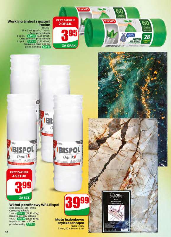 Dino - gazetka promocyjna Gazetka 16 / 2026 od środy 15.04 do wtorku 21.04 - strona 62