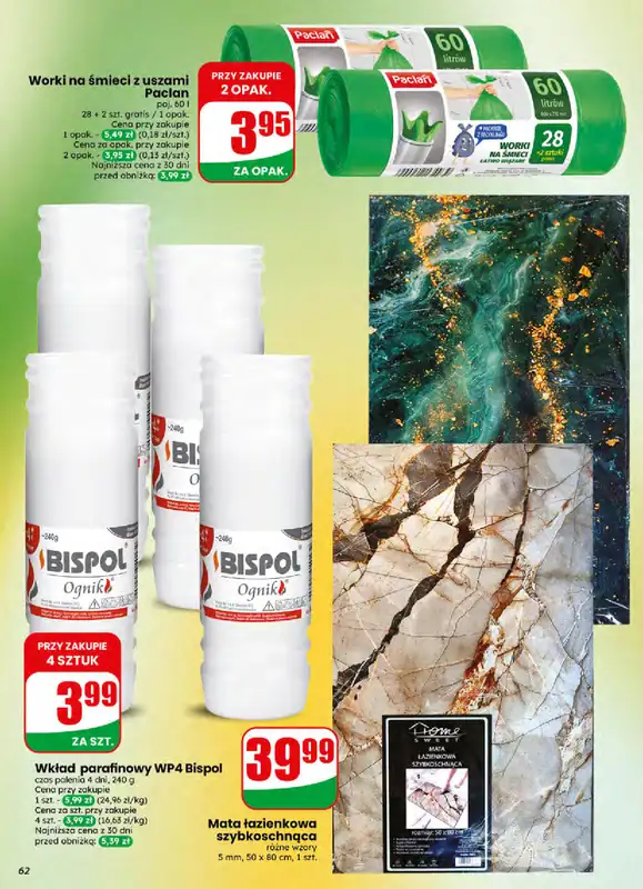 Dino - gazetka promocyjna Gazetka 16 / 2026 od środy 15.04 do wtorku 21.04 - strona 62