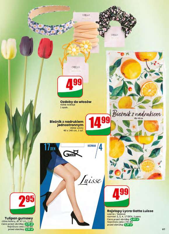 Dino - gazetka promocyjna Gazetka 16 / 2026 od środy 15.04 do wtorku 21.04 - strona 61