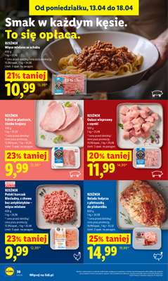 Lidl - gazetka promocyjna Oferta od czwartku od czwartku 16.04 do soboty 18.04 - strona 56