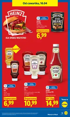 Lidl - gazetka promocyjna Oferta od czwartku od czwartku 16.04 do soboty 18.04 - strona 79