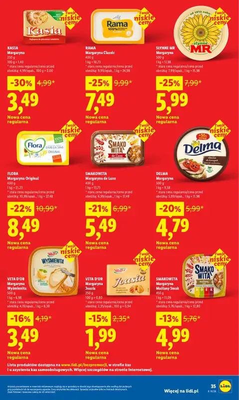 Lidl - gazetka promocyjna Oferta od czwartku od czwartku 16.04 do soboty 18.04 - strona 35