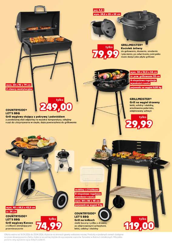 Kaufland - gazetka promocyjna Oferta Kaufland - Ogród od czwartku 16.04 do środy 22.04 - strona 21