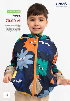 Kurtka z motywem kwiatowym