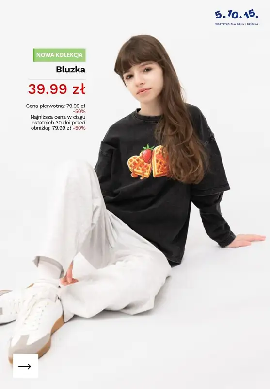 5.10.15 - gazetka promocyjna Sezonowa wyprzedaż do -50% od środy 15.04  - strona 8