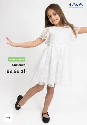 5.10.15 - gazetka promocyjna Komunie i chrzty - odzież dziecięca od środy 15.04  - strona 2