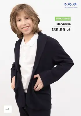 5.10.15 - gazetka promocyjna Komunie i chrzty - odzież dziecięca od środy 15.04  - strona 10