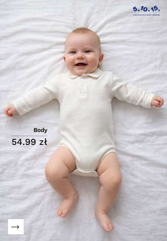 5.10.15 - gazetka promocyjna Komunie i chrzty - odzież dziecięca od środy 15.04  - strona 4