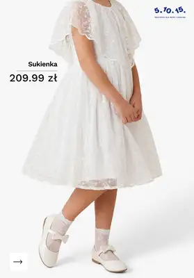 5.10.15 - gazetka promocyjna Komunie i chrzty - odzież dziecięca od środy 15.04  - strona 3