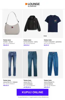 Lounge by Zalando - gazetka promocyjna Specjalne okazje: Tommy Jeans od środy 15.04 do soboty 18.04 - strona 8
