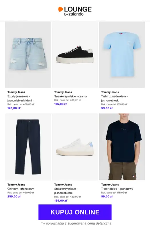 Lounge by Zalando - gazetka promocyjna Specjalne okazje: Tommy Jeans od środy 15.04 do soboty 18.04 - strona 9