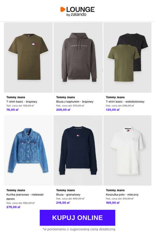 Lounge by Zalando - gazetka promocyjna Specjalne okazje: Tommy Jeans od środy 15.04 do soboty 18.04 - strona 3