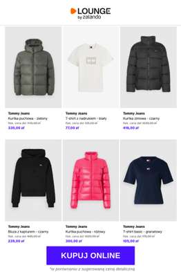 Tommy Jeans Kurtka puchowa - zielony