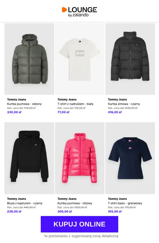 Lounge by Zalando - gazetka promocyjna Specjalne okazje: Tommy Jeans od środy 15.04 do soboty 18.04 - strona 5