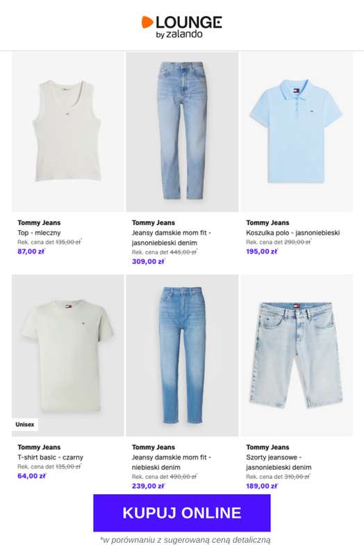 Lounge by Zalando - gazetka promocyjna Specjalne okazje: Tommy Jeans od środy 15.04 do soboty 18.04 - strona 4