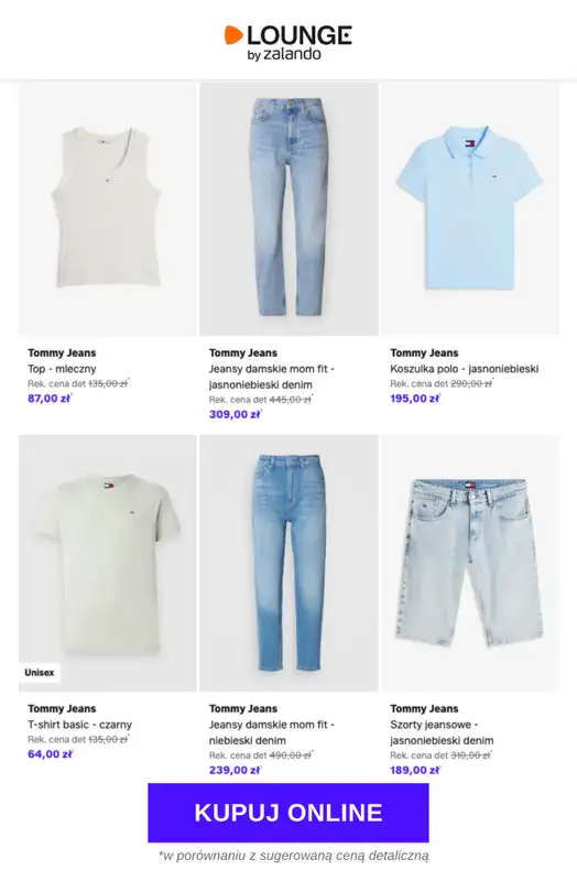 Lounge by Zalando - gazetka promocyjna Specjalne okazje: Tommy Jeans od środy 15.04 do soboty 18.04 - strona 4