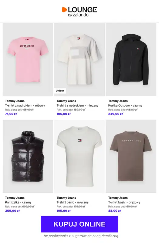 Lounge by Zalando - gazetka promocyjna Specjalne okazje: Tommy Jeans od środy 15.04 do soboty 18.04 - strona 6