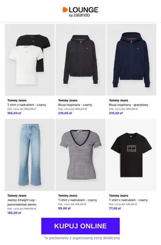 Lounge by Zalando - gazetka promocyjna Specjalne okazje: Tommy Jeans od środy 15.04 do soboty 18.04 - strona 2