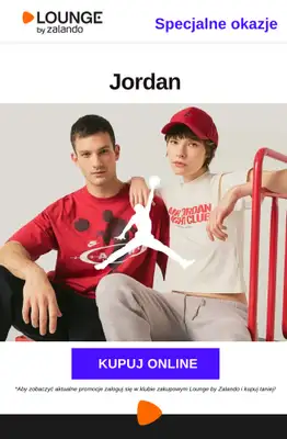 Lounge by Zalando - gazetka promocyjna Specjalne okazje: Jordan od środy 15.04 do niedzieli 19.04