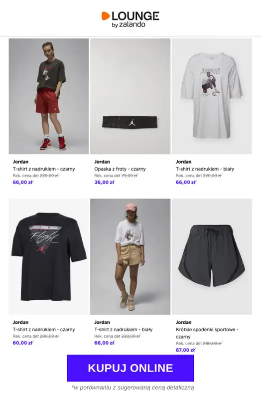 Lounge by Zalando - gazetka promocyjna Specjalne okazje: Jordan od środy 15.04 do niedzieli 19.04 - strona 5
