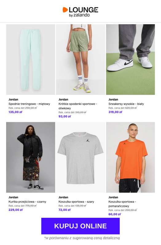 Lounge by Zalando - gazetka promocyjna Specjalne okazje: Jordan od środy 15.04 do niedzieli 19.04 - strona 6