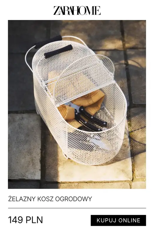 Zara - gazetka promocyjna Sezon ogrodowy z Zara Home od środy 15.04  - strona 5