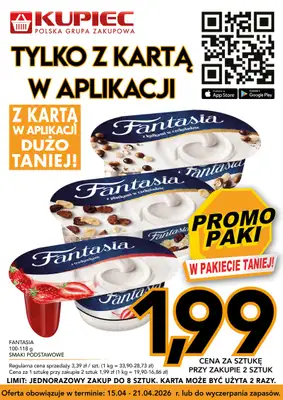 Kupiec - gazetka promocyjna Promopaki od środy 15.04 do wtorku 21.04 - strona 6