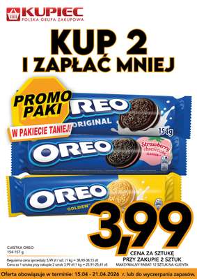 Kupiec - gazetka promocyjna Promopaki od środy 15.04 do wtorku 21.04