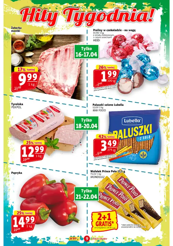 Prim Market - gazetka promocyjna Gazetka od czwartku 16.04 do środy 22.04 - strona 9