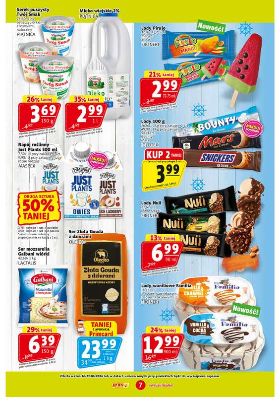Prim Market - gazetka promocyjna Gazetka od czwartku 16.04 do środy 22.04 - strona 7