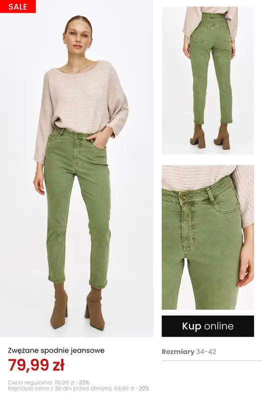 Top Secret - gazetka promocyjna Hity wyprzedaży od środy 15.04 do wtorku 28.04 - strona 9