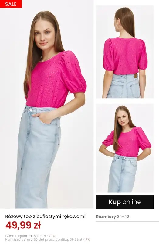 Top Secret - gazetka promocyjna Hity wyprzedaży od środy 15.04 do wtorku 28.04 - strona 3